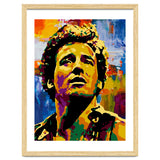 Bruce Springsteen Colorful abstract thumbnail
