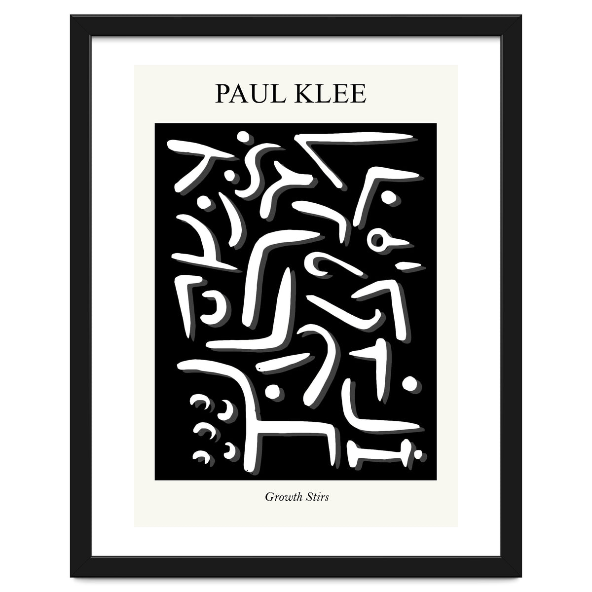 Growth Stirs — Inspired by Paul Klee