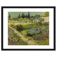 Vincent van Gogh – Garden at Arles | Vibrant Post-Impressionist Wall Art
