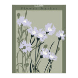 Flower Market Lisboa Cornflower (Print Only) thumbnail