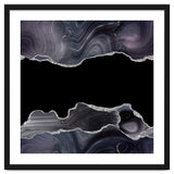 Black & Silver Glitter Agate Texture 03 thumbnail