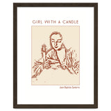 Girl With A Candle – Jean Baptiste Santerre thumbnail