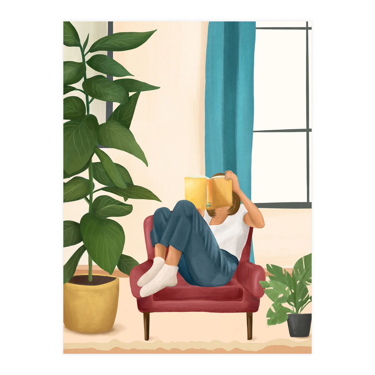 On The Pages Of A Book (Print Only)