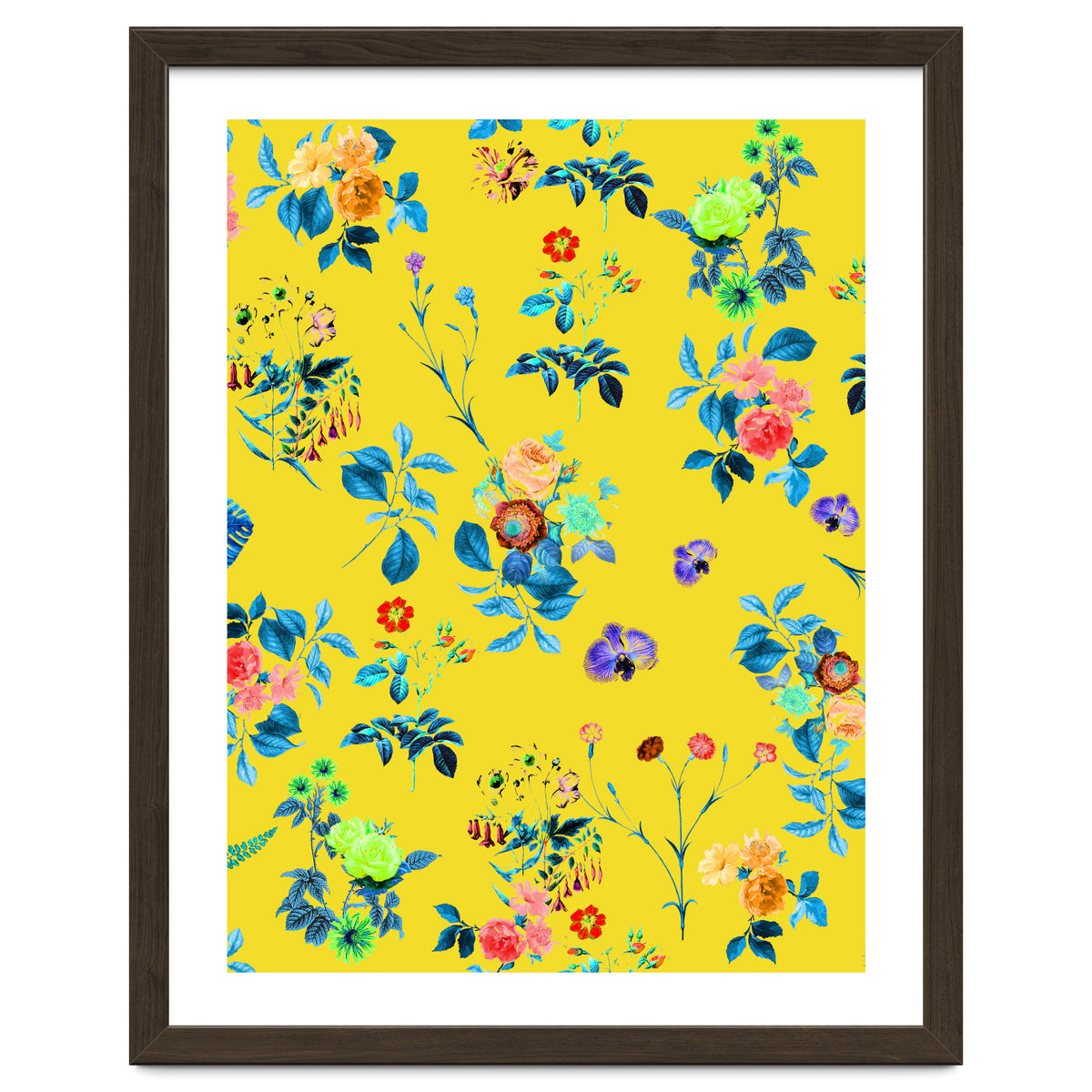 Floral Shower || #society6 #decor #buyart