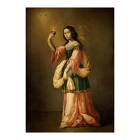 Francisco de Zurbarán / 'Allegory of Charity', ca.  1655, Spanish School. (Print Only)