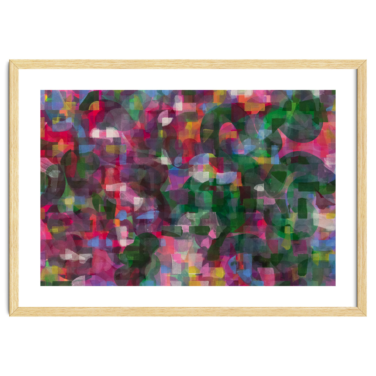 Morning Sun Through Stained Glass