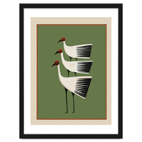 Striped Bird Trio I