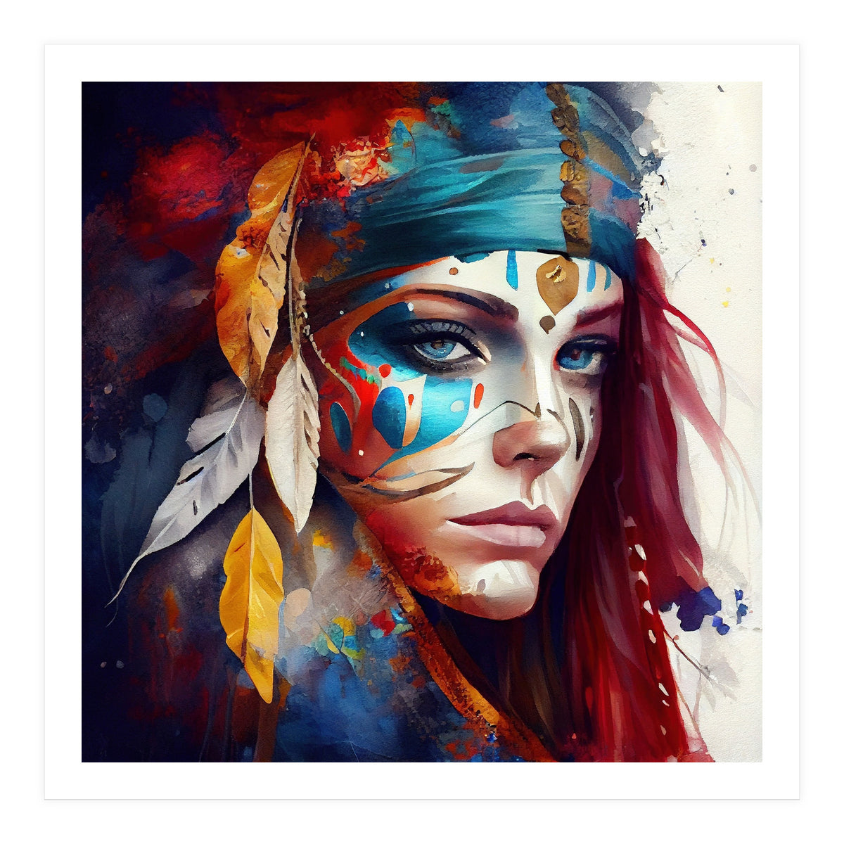 Powerful Warrior Woman #9 (Print Only)