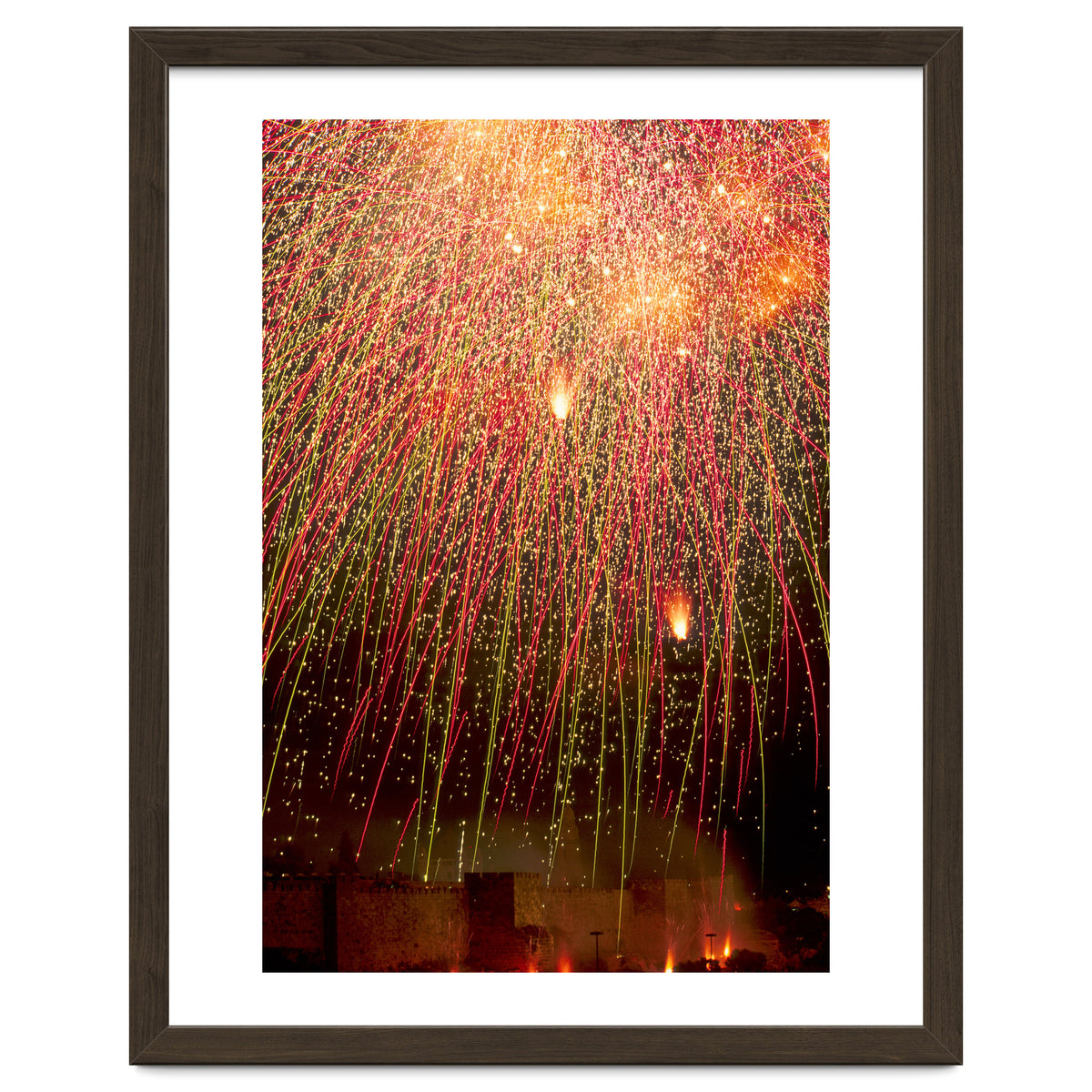 Fireworks over Jerusalem II