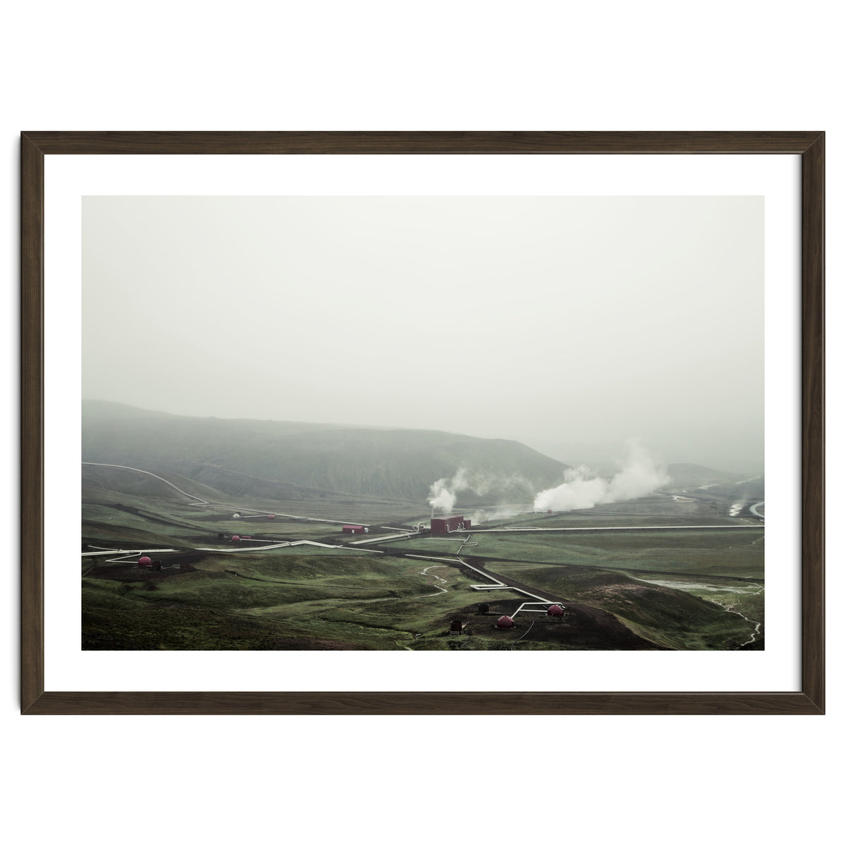 Geothermal Pipe Line - Iceland