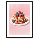 Berry Pancakes – Watercolor Breakfast Food thumbnail