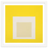 JOSEF ALBERS - HOMAGE TO THE SQUARE YELLOW WHITE thumbnail