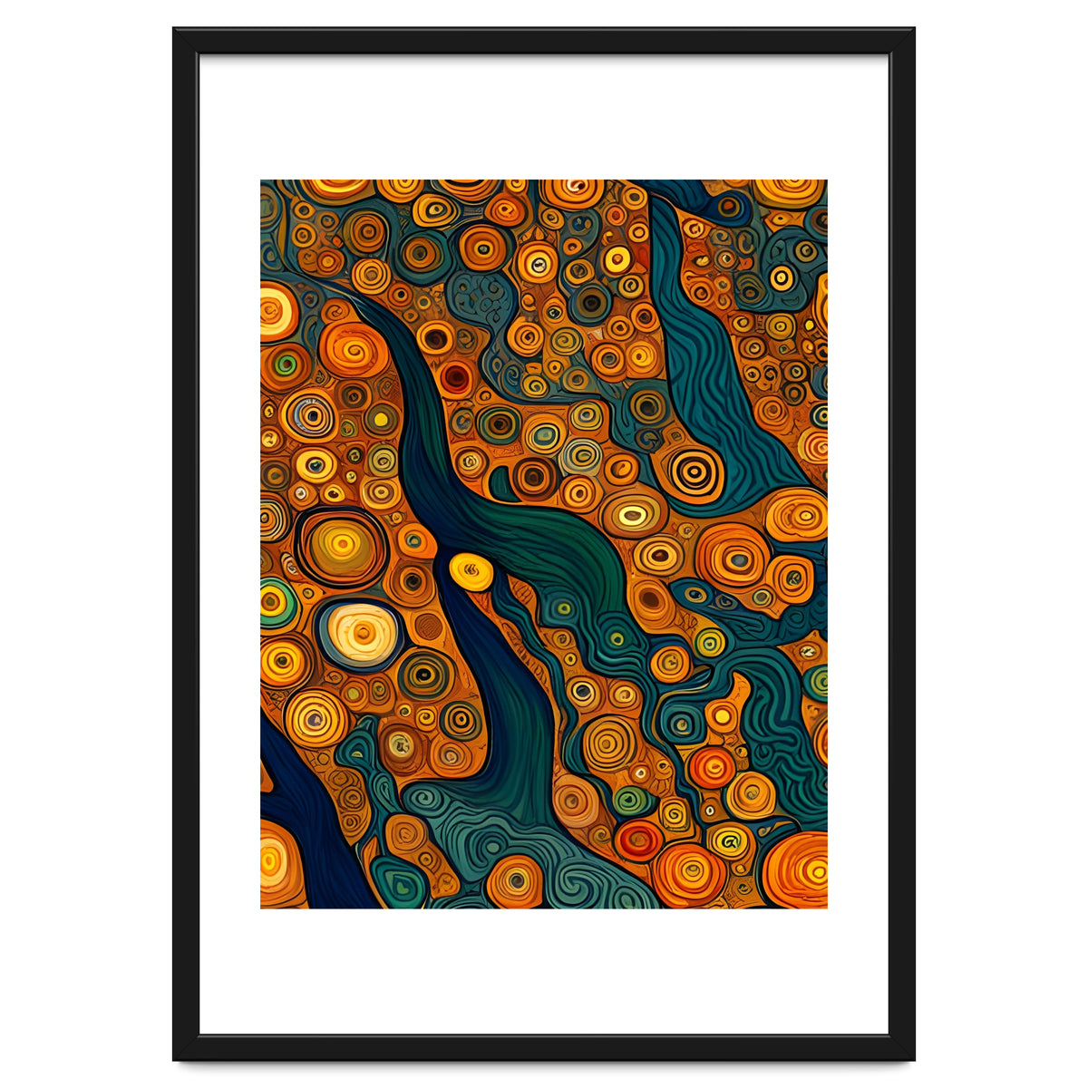 Artificial Masterworks - Klimt van Gogh