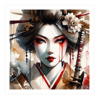 Katana Bloom Modern Geisha (Print Only)
