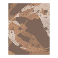 Abstract Brown Harmony (Print Only)