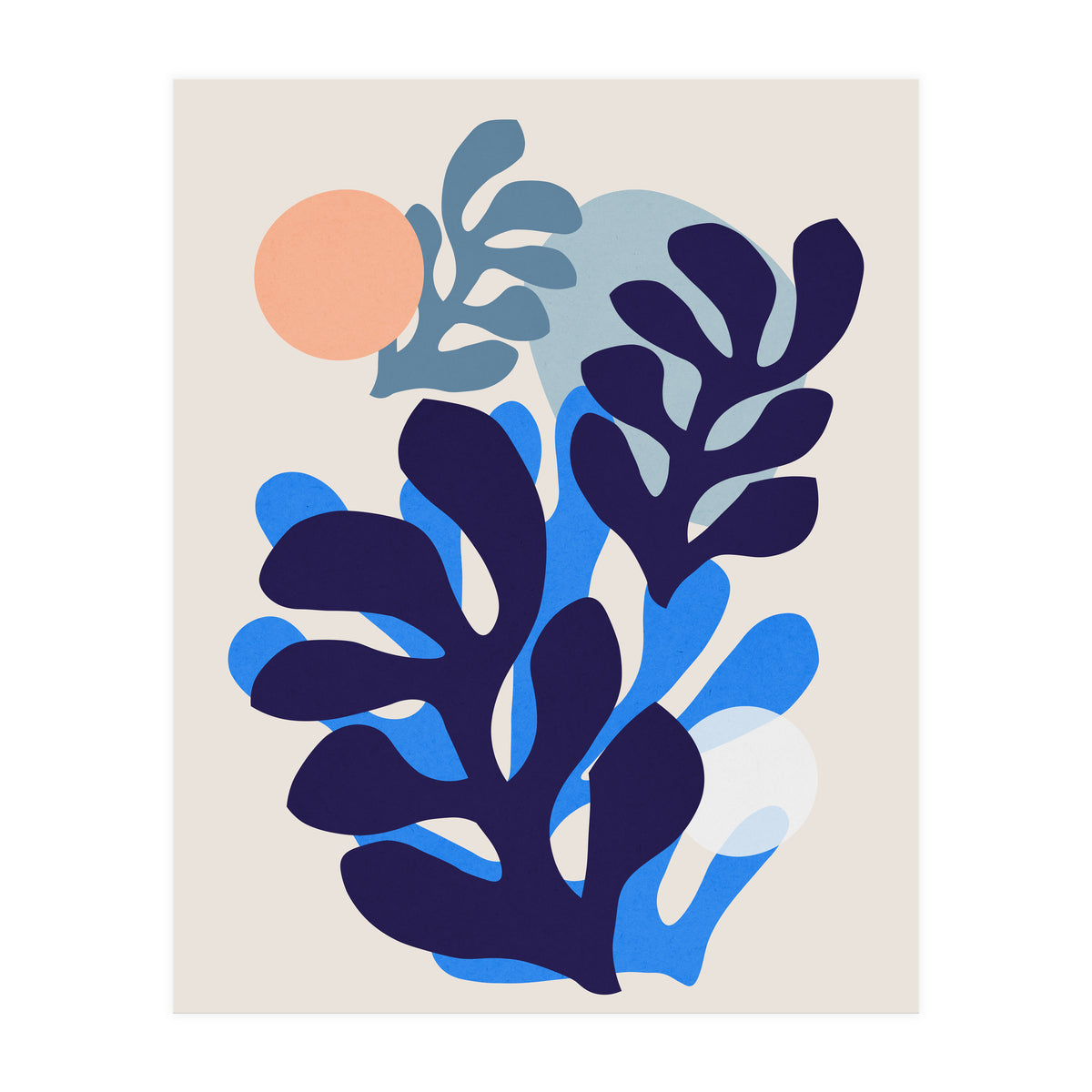 Floral matisse 3 (Print Only)