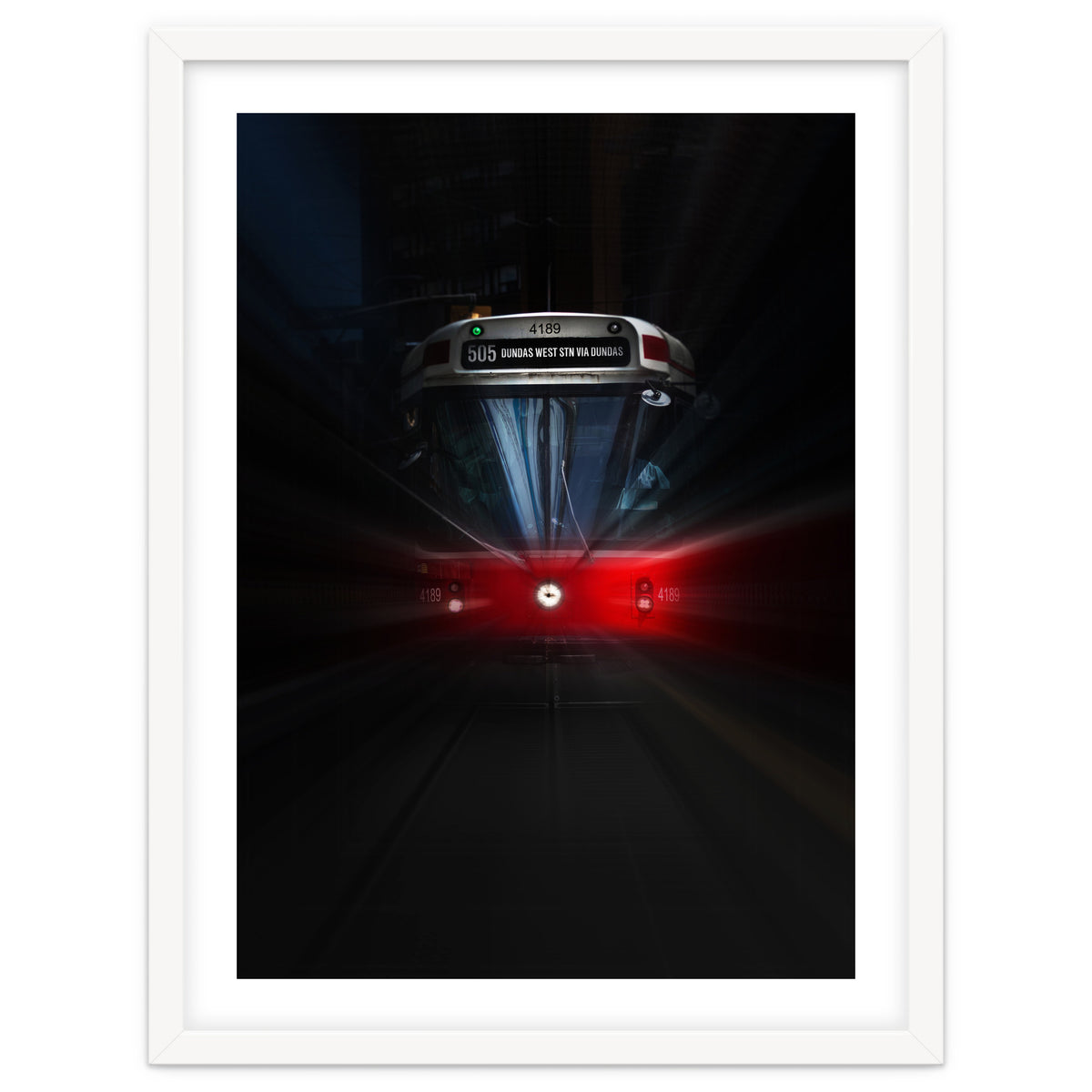 The 505 Dundas Streetcar 1 Color Flow Version