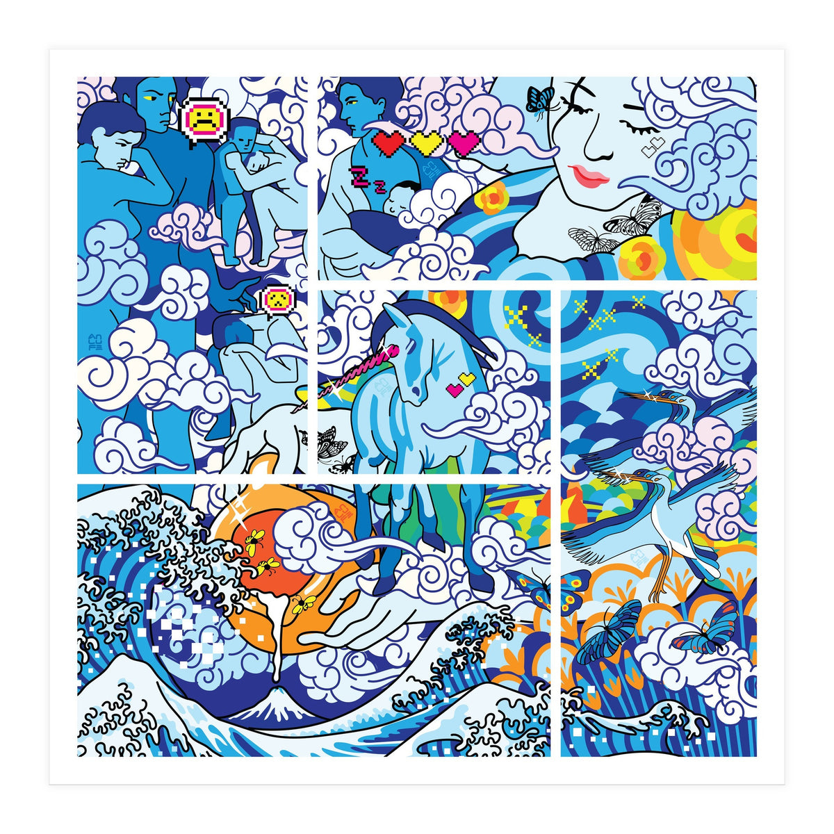 True Blue (Print Only)