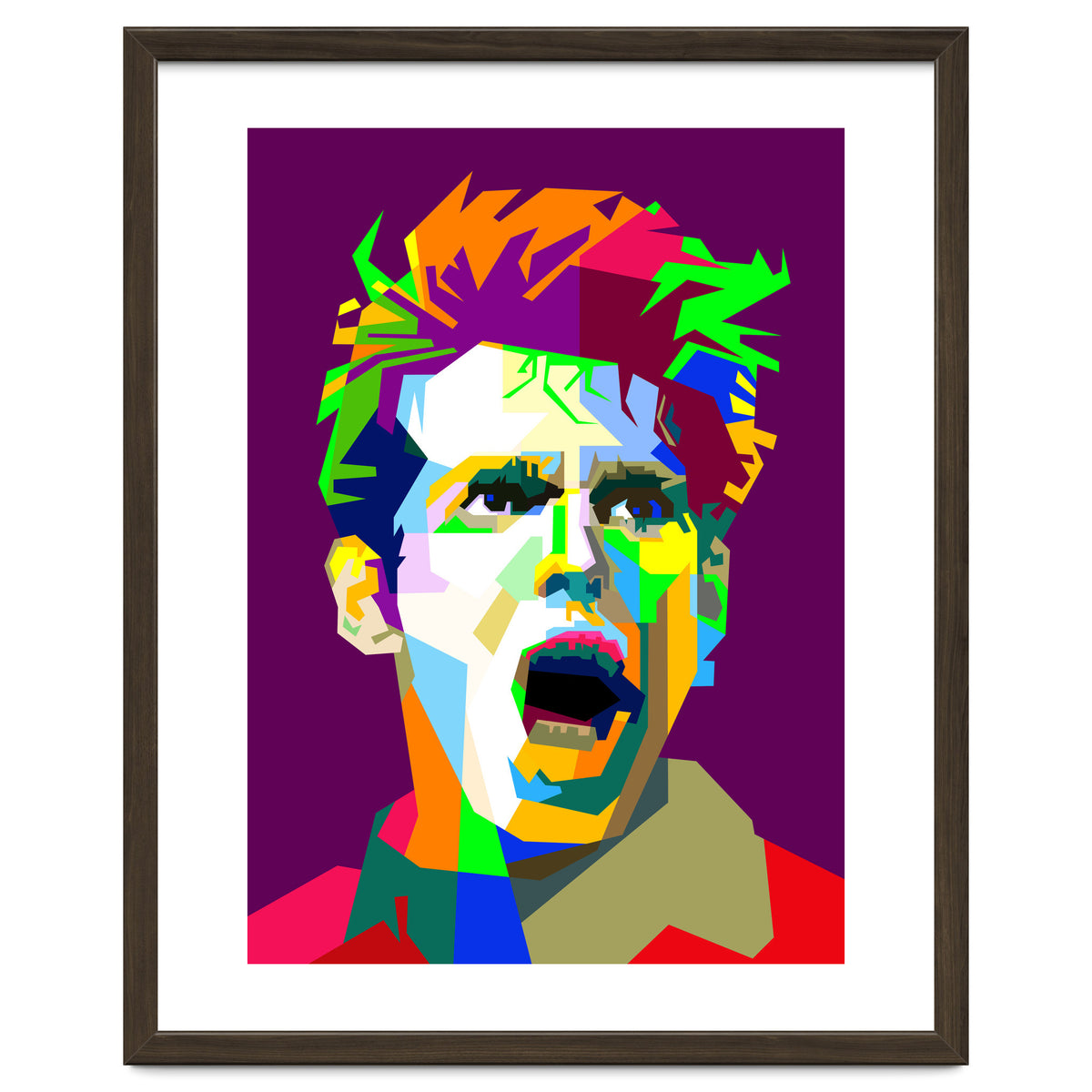 Ricardo Kaka Brazilian Football Pop Art WPAP