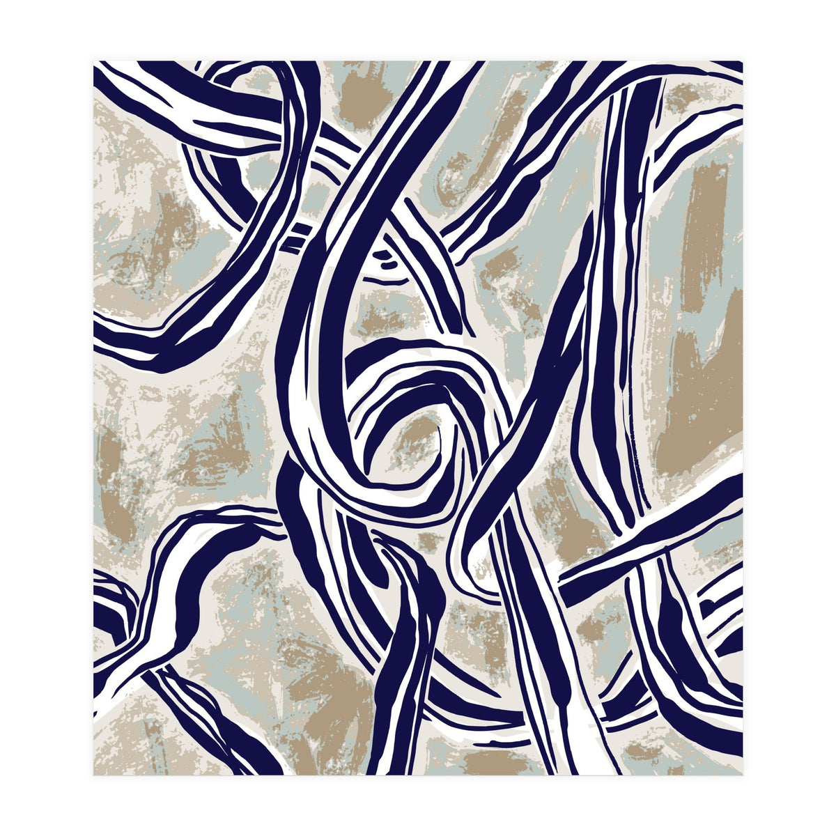 Follow the lines Abstract knots (Print Only)