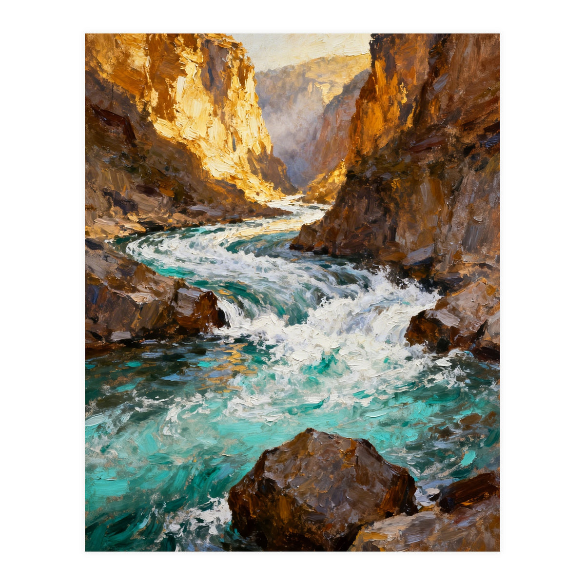 Vibrant Torrent (Print Only)