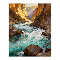 Vibrant Torrent (Print Only)