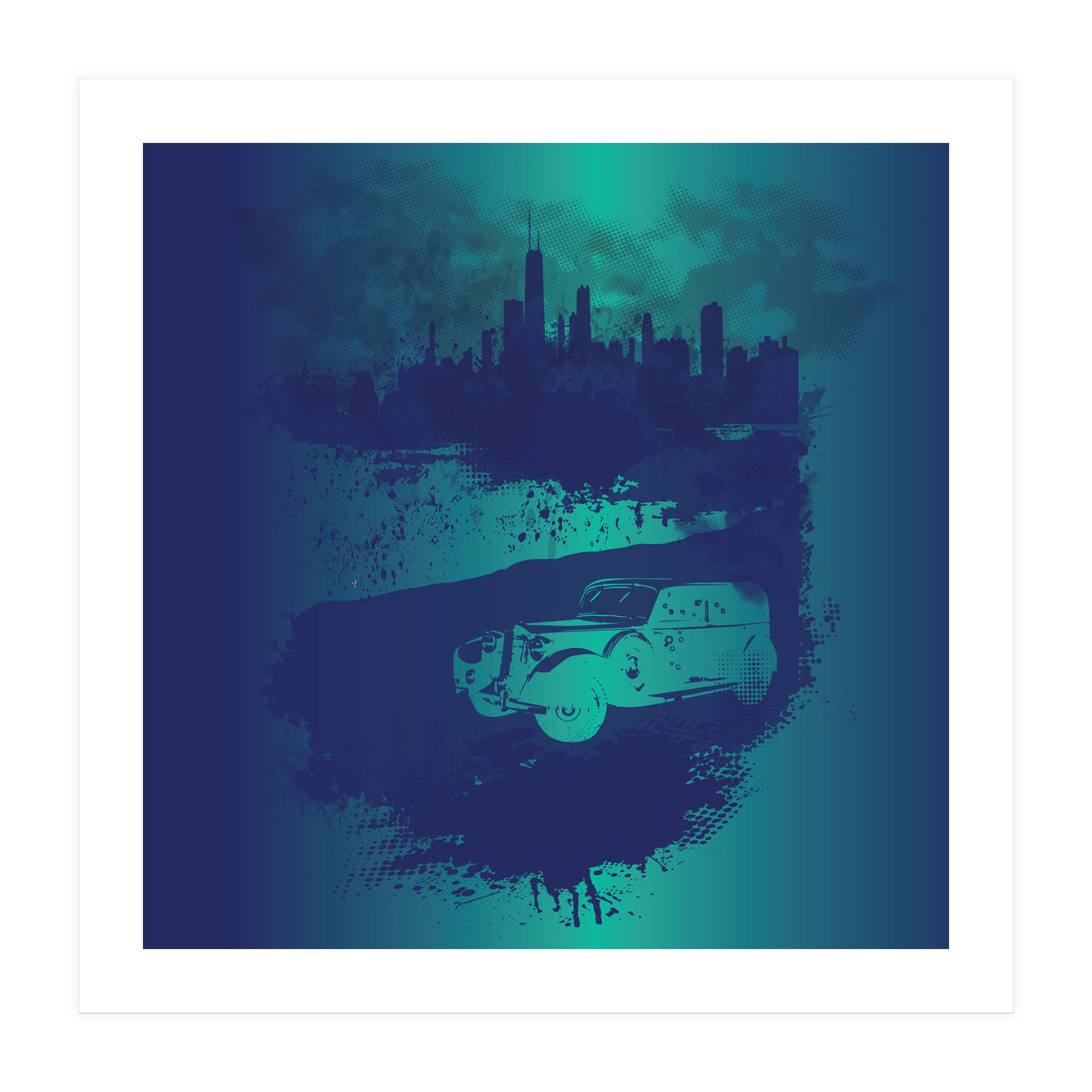 Vintage Chicago  (Print Only)