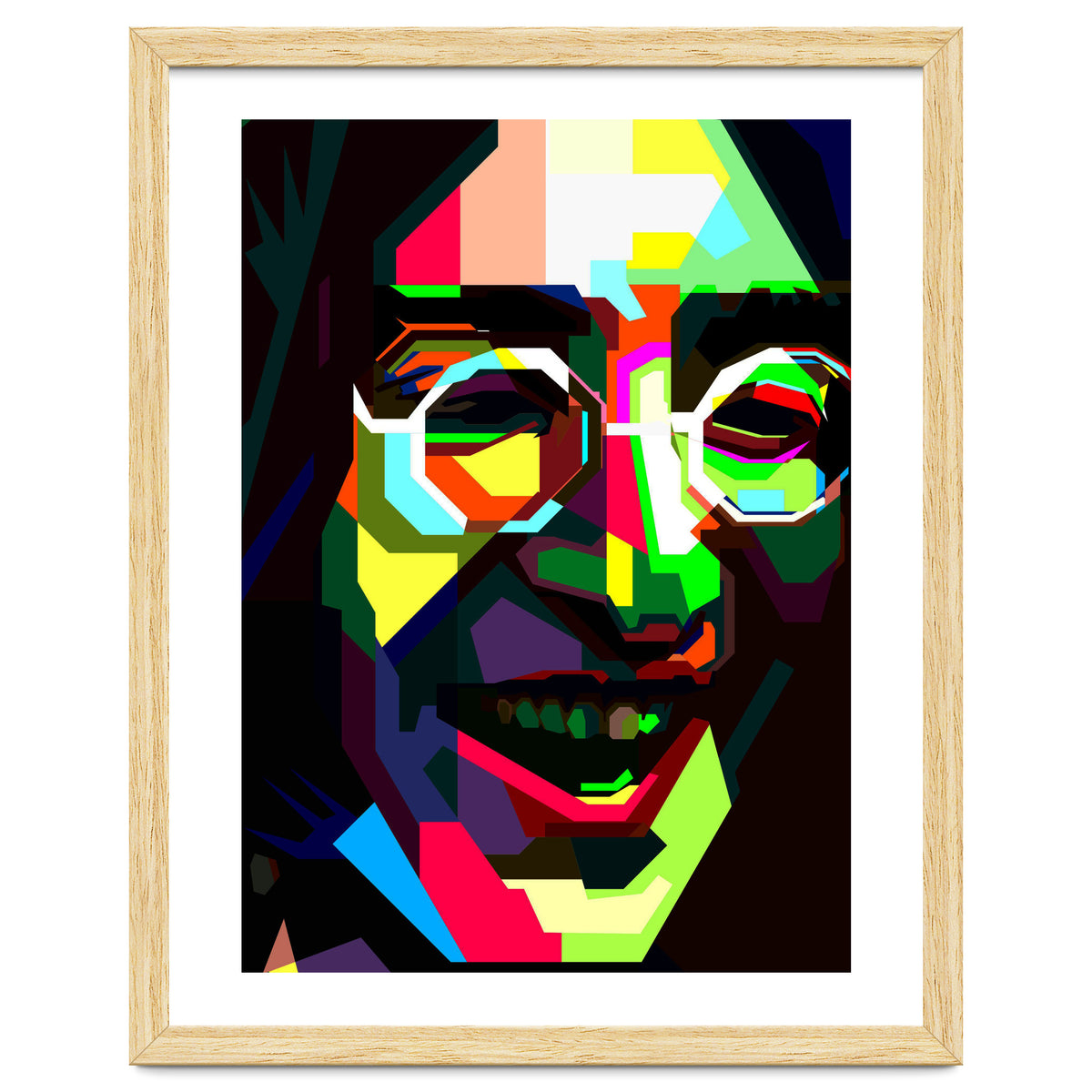 John Lennon Legend Pop Art WPAP