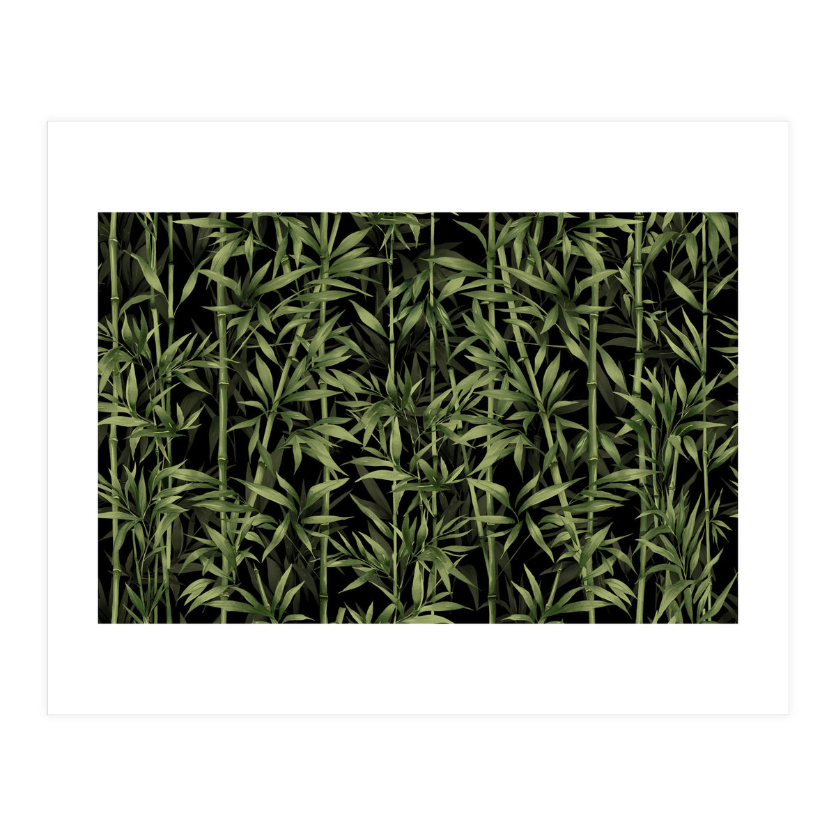 Bamboo Black (Print Only)