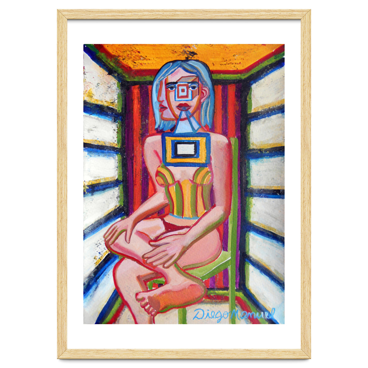 Mujer En La Silla 12