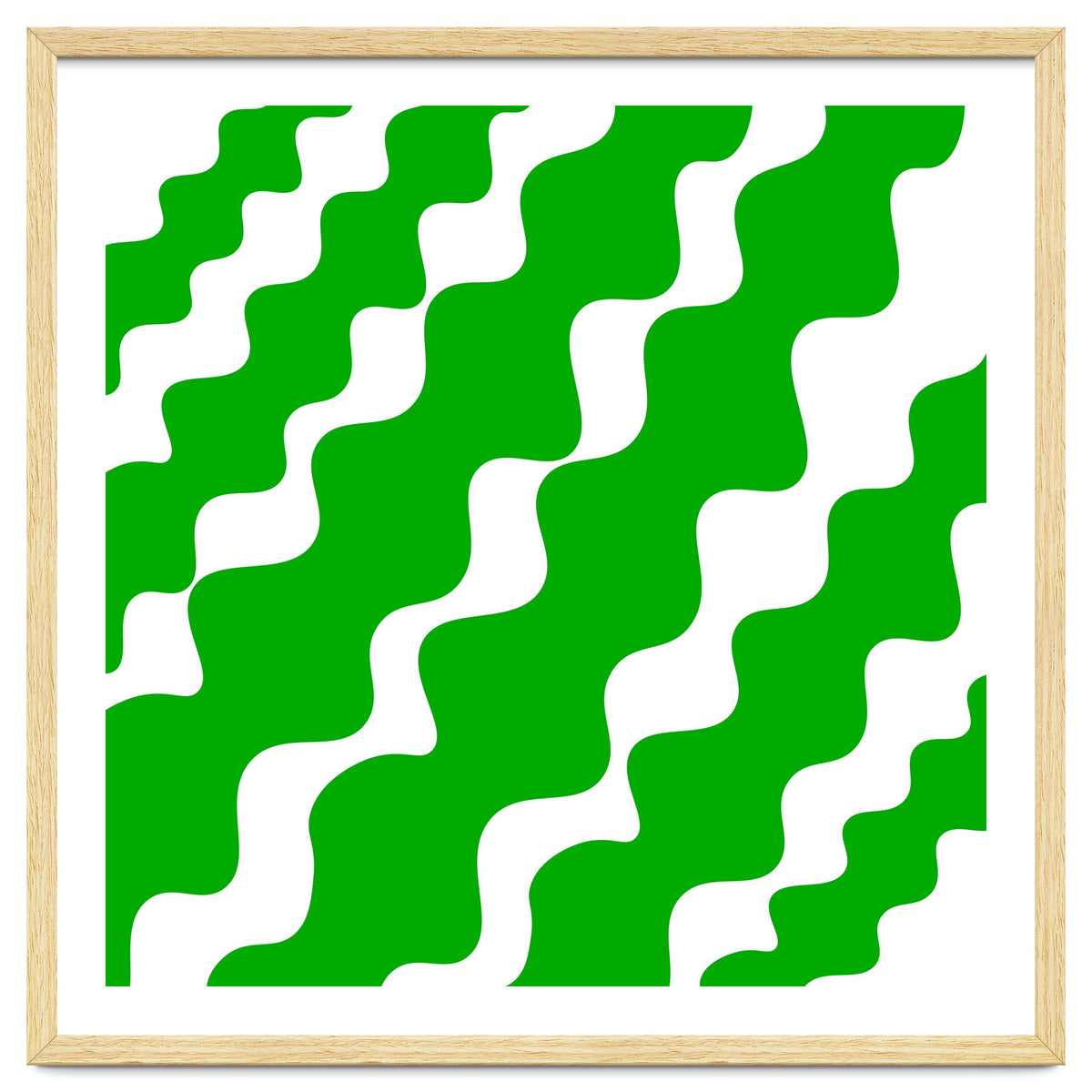 Green Wavy