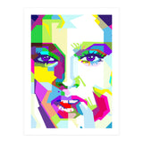 Madonna American Pop Singer Art WPAP (Print Only) thumbnail