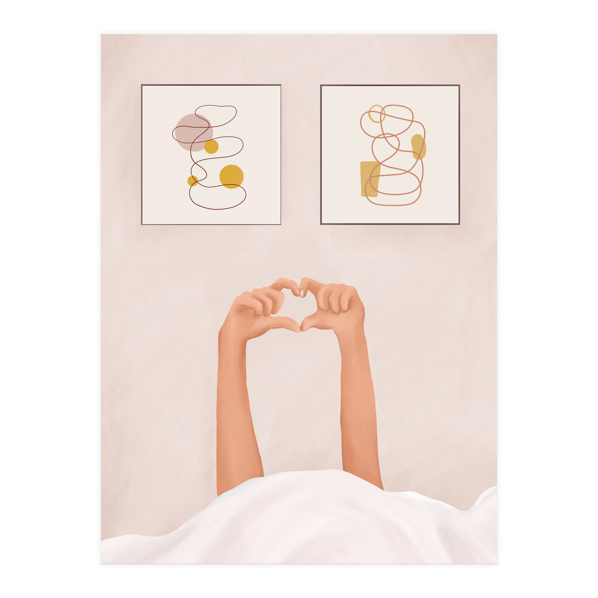 Hand Heart (Print Only)