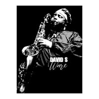 David S Ware American Jazz Saxophonist (Print Only)