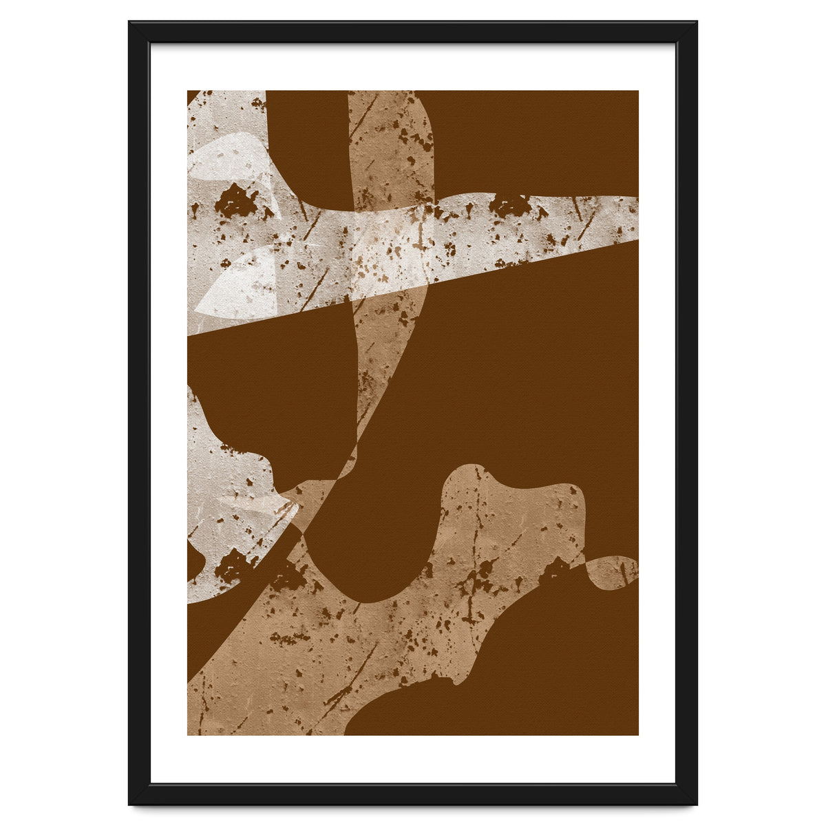 Brown Abstract Minimalist