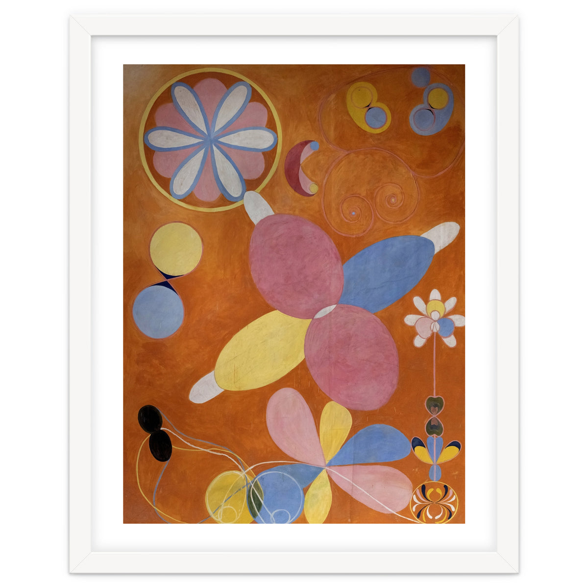 Hilma af Klint - The Ten Largest No 4 Youth Abstract Spiritual Art