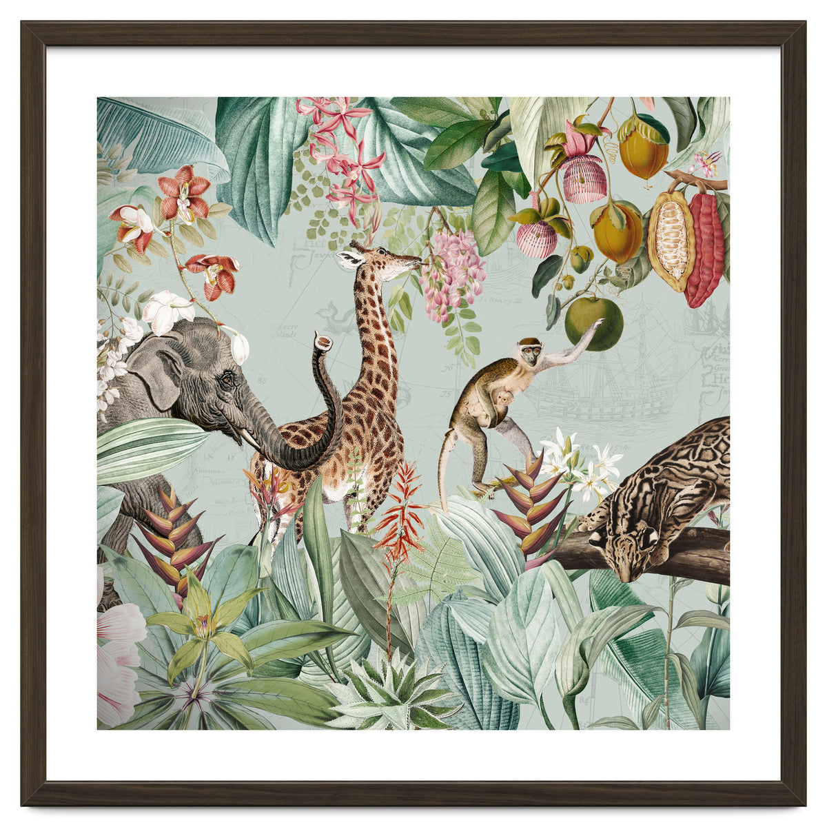 African Tropical Jungle Safari