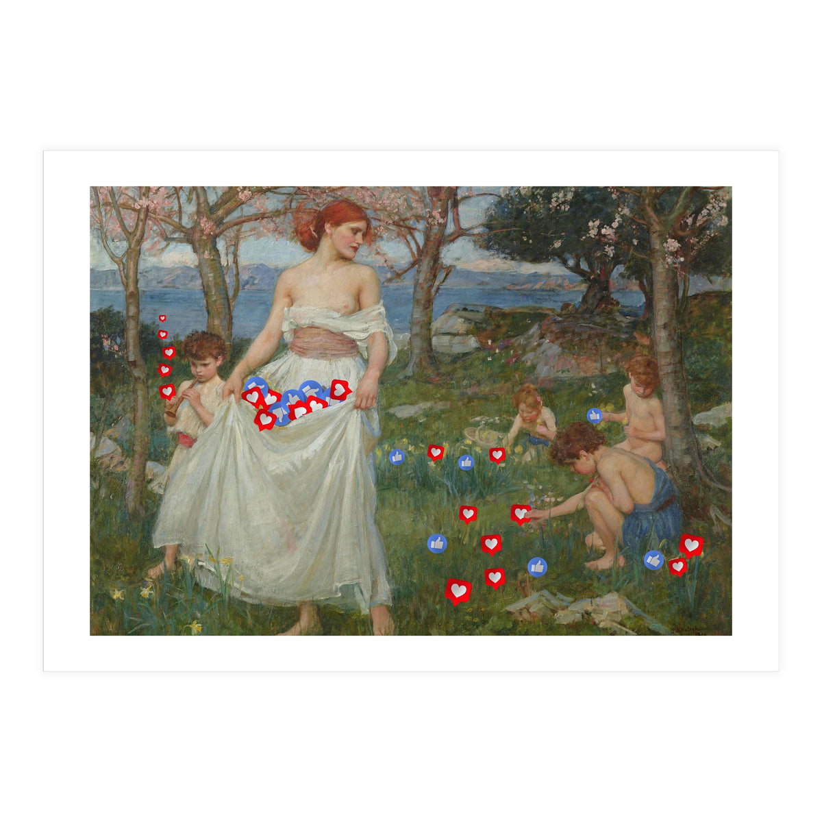 Collecting Likes (Print Only)