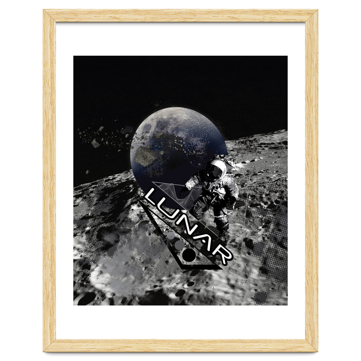 Lunar Moon Planet Astronaut