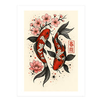 Koi fish Japanese (Print Only)