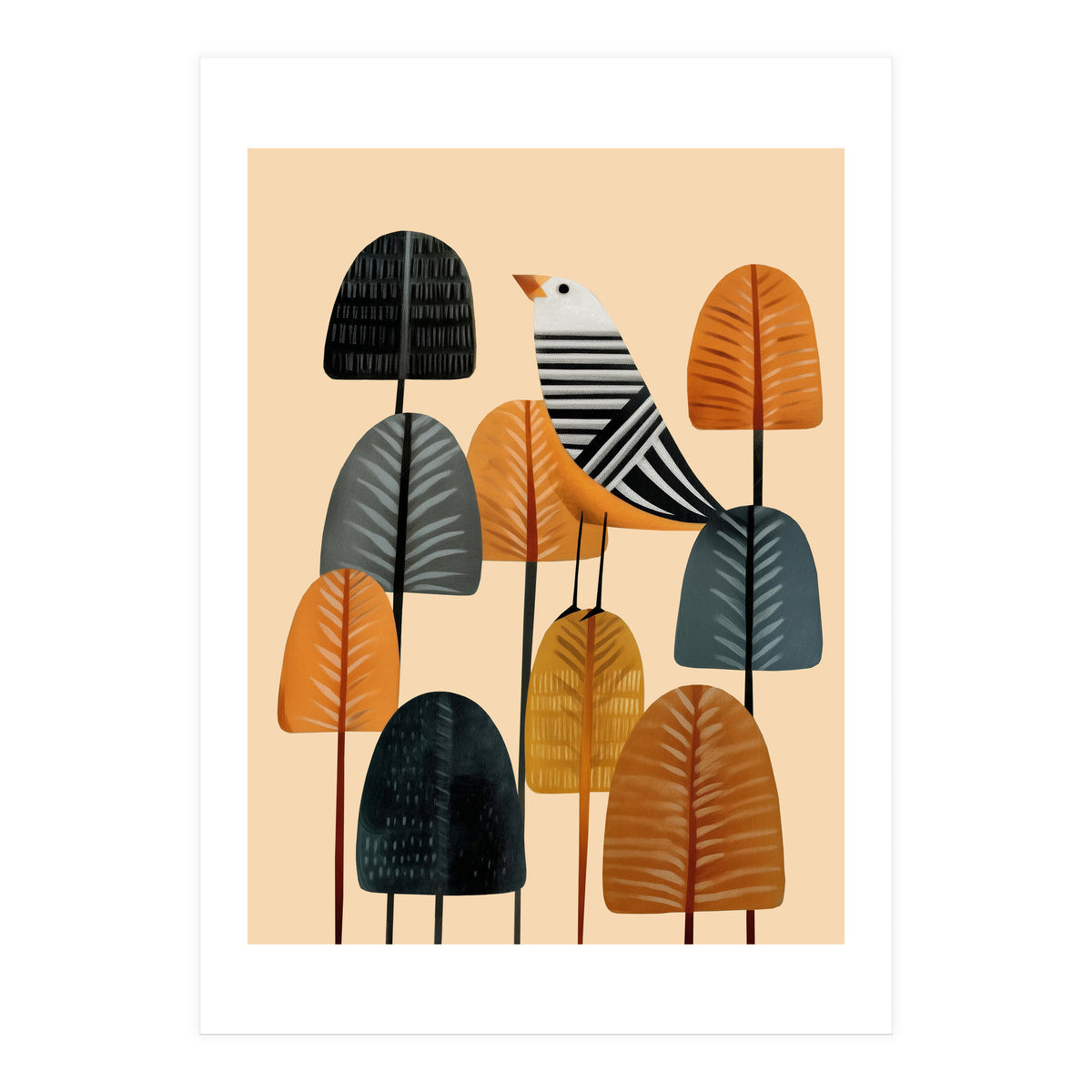 Song In The Autumn Grove (Print Only)