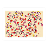 Watercolour Geometric Shapes (Print Only) thumbnail