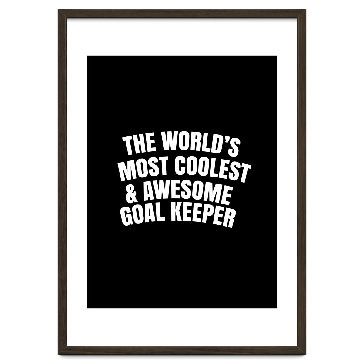 World's most coolest and awesome goal Keeper
