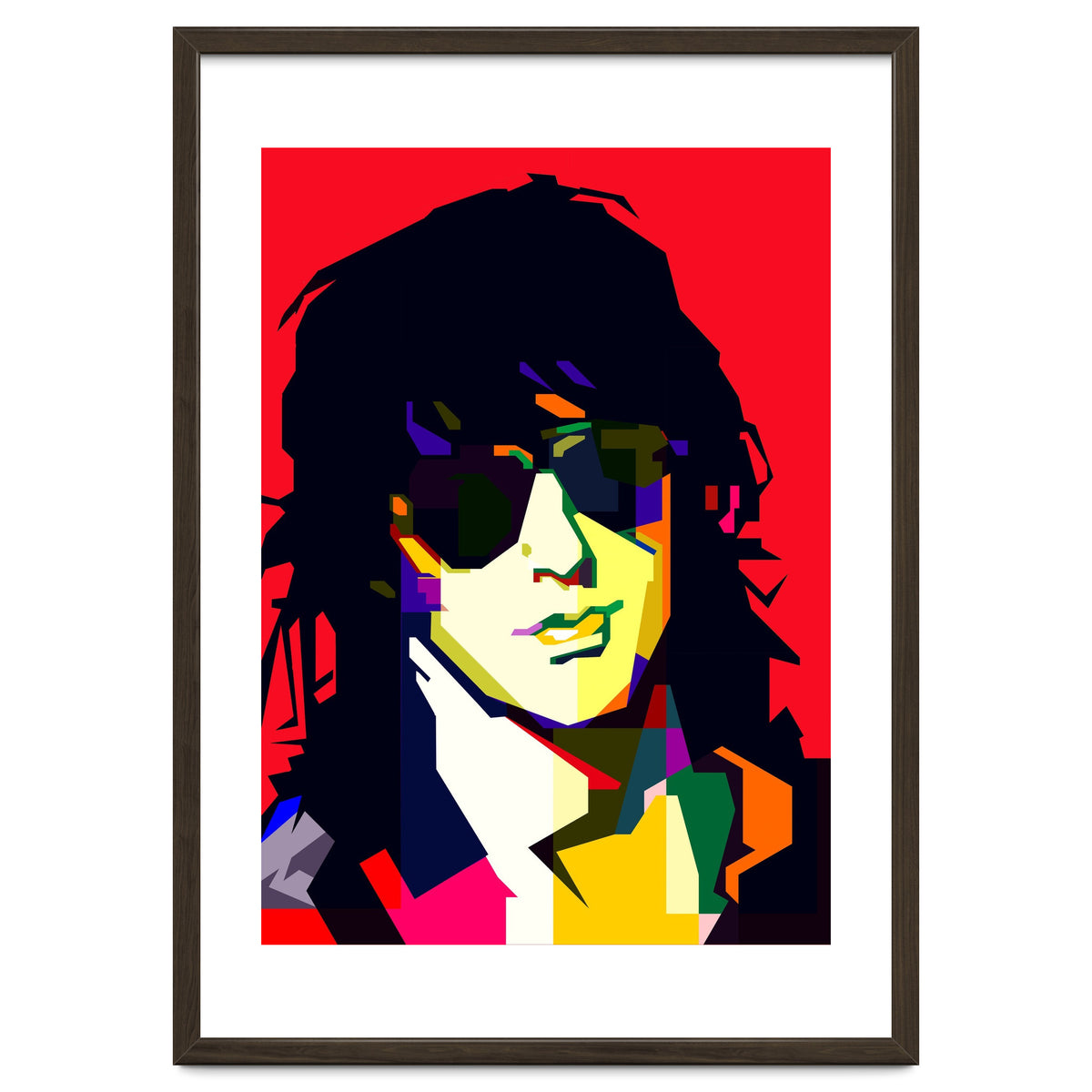 Izzy Stradlin Guitarist Pop Art WPAP