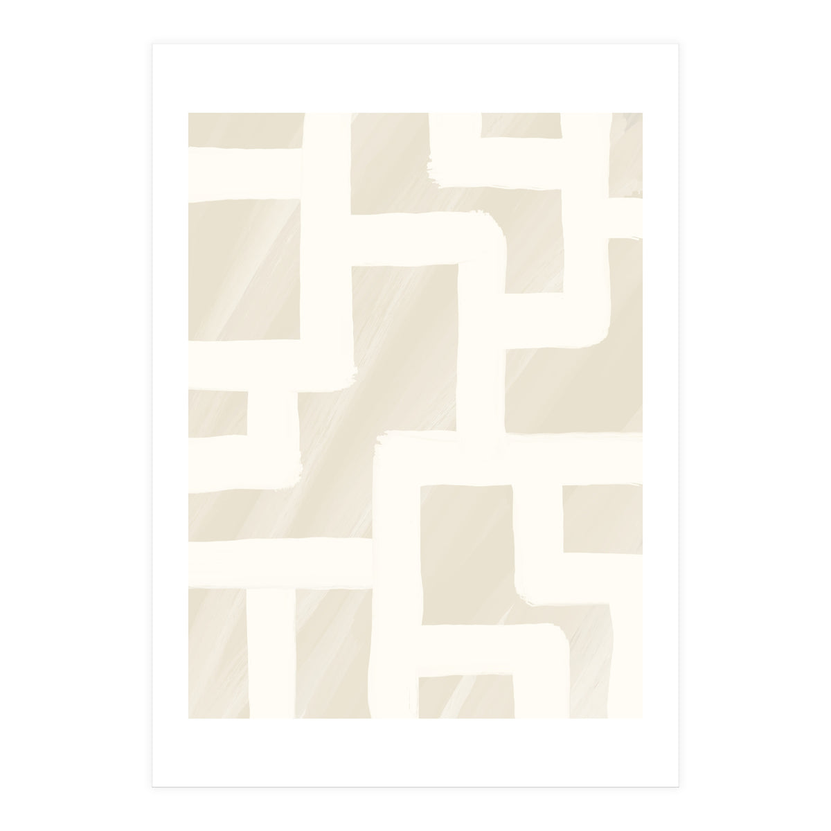 Brushstrokes in Harmony (Print Only)