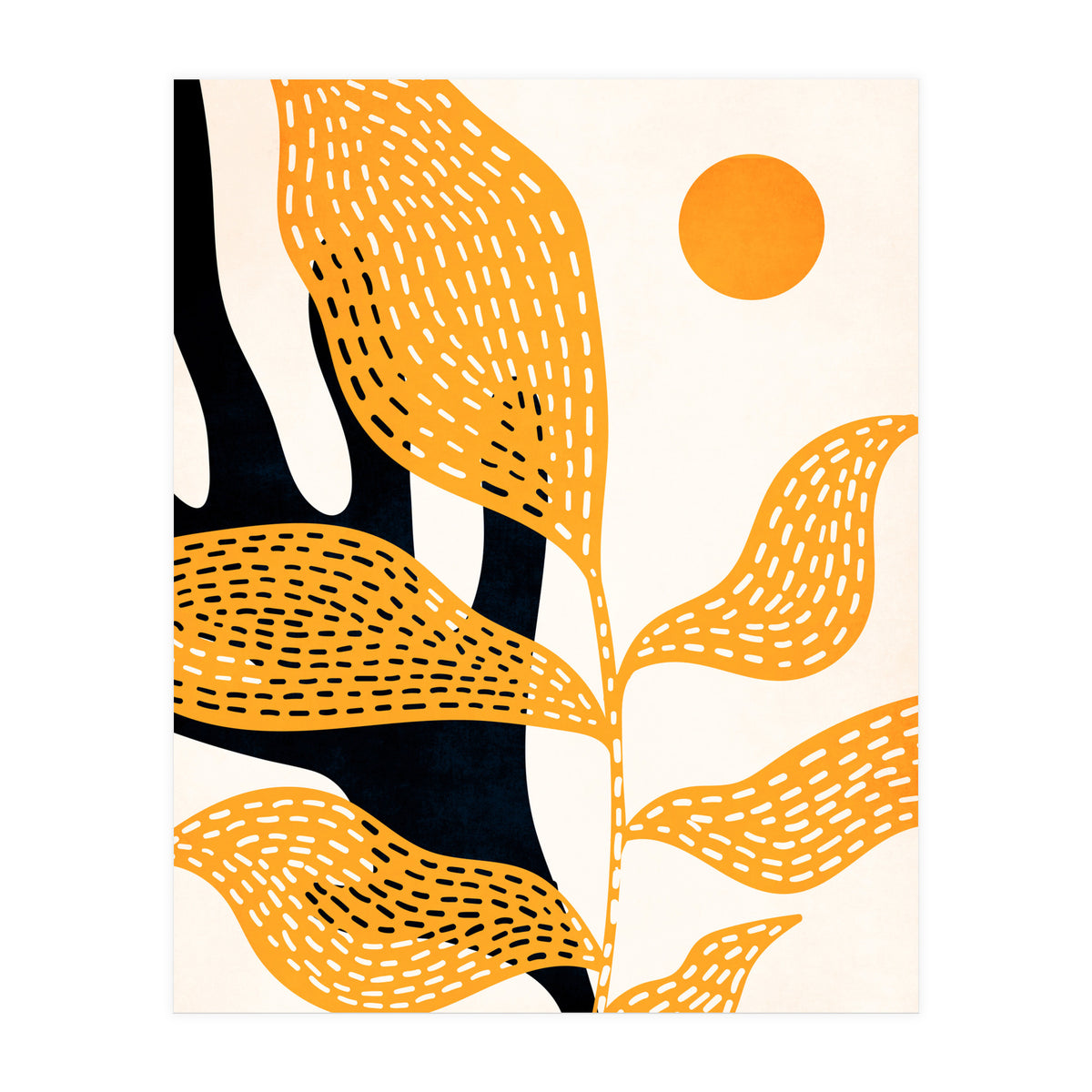 Van Gogh`s Garden (Print Only)