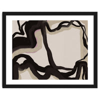 Time oil painting abstract