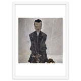 'Portrait of the Publisher Eduard Kosmack', 1910, Oil on canvas. EGON SCHIELE. thumbnail