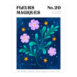 Magical Flowers No.20 Midnight Purple (Print Only) thumbnail