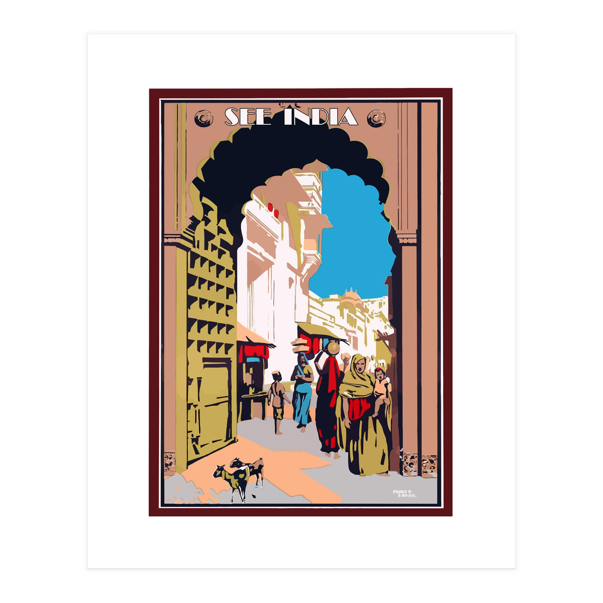 India, at the Gate (Print Only)